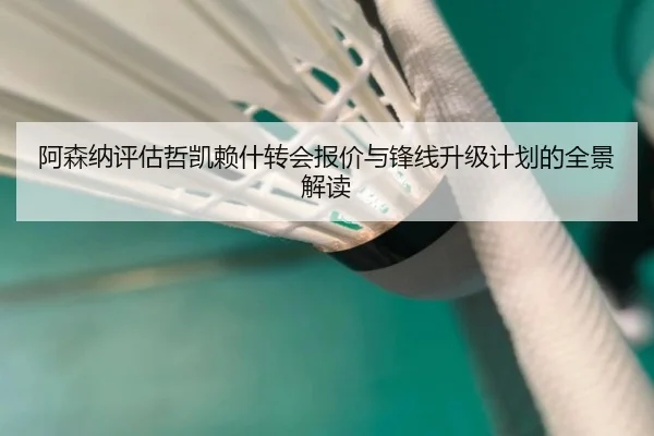阿森纳评估哲凯赖什转会报价与锋线升级计划的全景解读